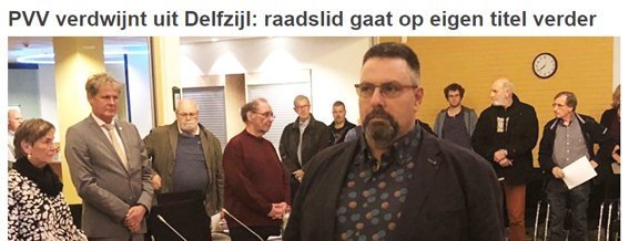 Johan Schanssema verlaat PVV (screenshot RTV Noord)