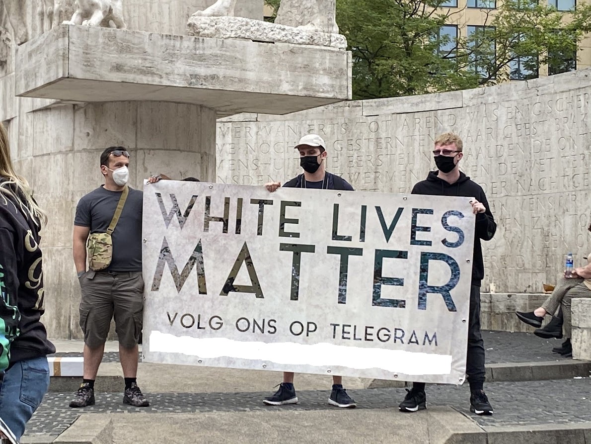 White Lives Matter Amsterdam John Abrossimov Daniel Smirnov